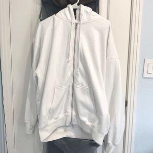 Brandy Melville Oversized Zipup Hoodie